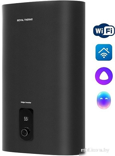 Накопительный электрический водонагреватель Royal Thermo RWH 30 Major Inverter Grafit