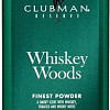 Тальк для бороды Clubman Универсальный с запахом виски Whiskey Woods Powder 255 г