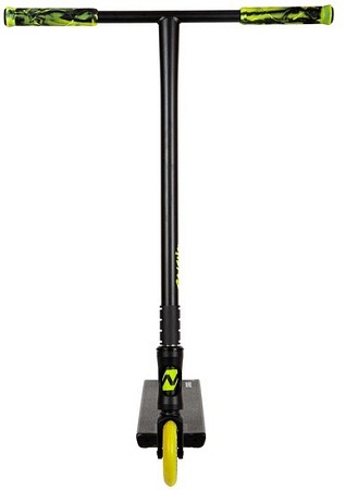 Трюковый самокат Novatrack Psycho 10 110A.PSYCHO.BLM21 (лимонный)