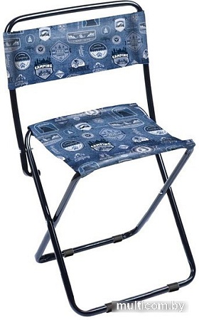 Стул Ника Походный со спинкой ПС1 (джинс)