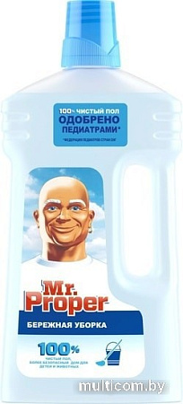 Средство для напольных покрытий Mr. Proper Бережная уборка 1 л
