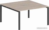 Стол Norden 140x123.8x75 SG.242.OL.63.AN (антрацит/дуб светлый)