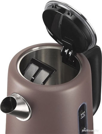 Электрический чайник Redmond (Редмонд) KM238 (серо-коричневый)