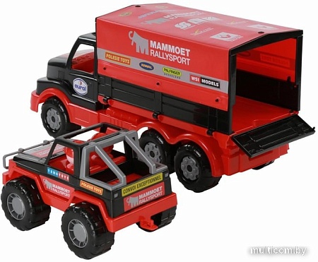 Полесье Mammoet Автомобиль с тентом + ралли-джип 67951