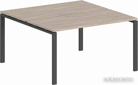 Стол Norden 140x123.8x75 SG.242.OL.63.AN (антрацит/дуб светлый)