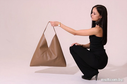 Женская сумка MT.style Треугольный (ирис)
