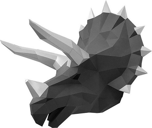 PaperCraft PAPERRAZ Динозавр Топс (графитовый)