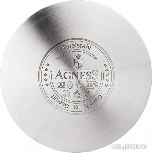Кастрюля Agness Black Marble 937-305