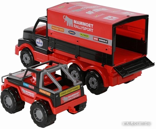Полесье Mammoet Автомобиль с тентом + ралли-джип 67951