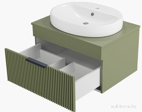 Brevita Тумба под умывальник Enfida 70 ENF-06070-0841Я (зеленый матовый)
