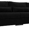 Диван Mebelico Пекин Long 115463 (микровельвет, черный)