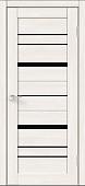 Межкомнатная дверь Velldoris Eco Flex City 2 70x200 (дуб бьянко/стекло лакобель черное)
