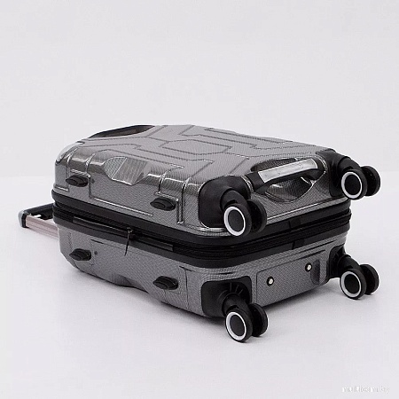 Чемодан-спиннер VALIGETTI 338-2801/3-20DGR (серый)