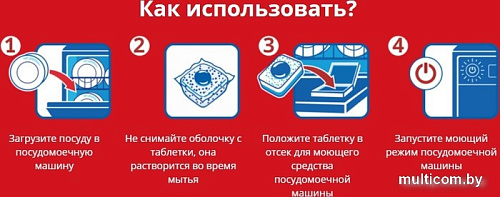 Таблетки для посудомоечной машины Somat All in 1 Extra (100 шт)