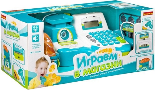 Касса игрушечная Bondibon Играем в магазин ВВ4123