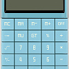 Калькулятор Deli Nusign ENS041 (синий)