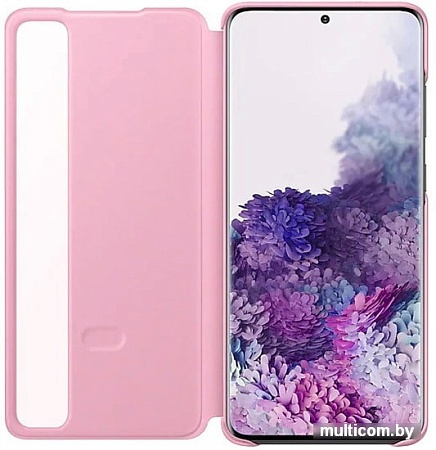 Чехол Samsung Smart Clear View Cover для Galaxy S20+ (розовый)