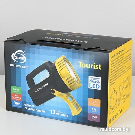 Фонарь Elektrostandard Tourist FLK27-26-10W-01led BK