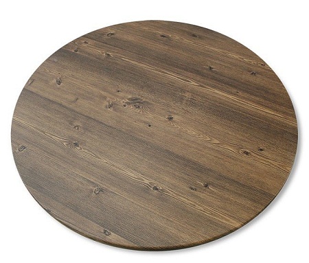 Кухонный стол Sheffilton SHT-TU7-1/70 МДФ (коричневый муар (цинк)/черный/орех светлый)