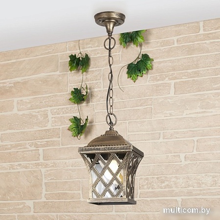 Уличный подвесной светильник Elektrostandard Cassiopeya Cassiopeya H (черное золото)