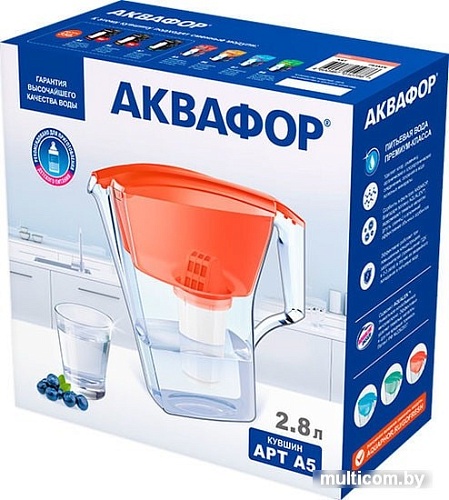 Кувшин АКВАФОР Арт А5 (мятный)