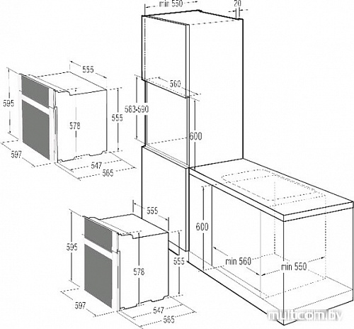 Духовой шкаф Gorenje BO75SY2B