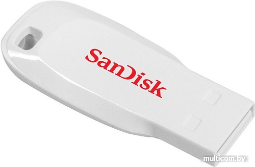 USB Flash SanDisk Cruzer Blade White 16GB (SDCZ50C-016G-B35W)