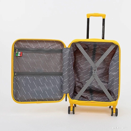 Чемодан-спиннер Francesco Molinary 338-2701/2-20YLW (желтый)