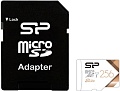 Карта памяти Silicon-Power Elite microSDXC SP256GBSTXBU1V21SP 256GB (с адаптером)