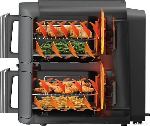 Аэрофритюрница Ninja Dual Zone SL451EU