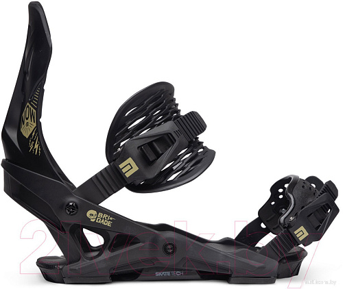 Крепления для сноуборда Now Snowboards 2023-24 Brigade (M, Black)