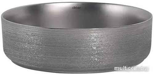 Умывальник Abber Bequem AC2109BSM (серебро матовый)
