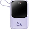 Внешний аккумулятор Baseus Qpow Pro Digital Display Fast Charge 22.5W 20000mAh (сиреневый)