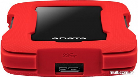 Внешний жесткий диск A-Data HD330 AHD330-5TU31-CRD 5TB (красный)