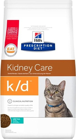 Сухой корм для кошек Hill's Prescription Diet Kidney Care k/d Tuna 1.5 кг