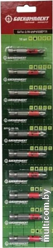 Набор бит Боекомплект BHEX4-50-10L (10 шт)