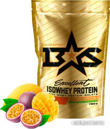 Протеин Binasport Excellent Isowhey Protein (750г, манго/маракуйя)