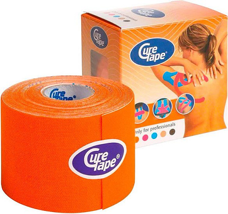 Тейп CureTape Classic 5 см x 5 м 160196 (оранжевый)