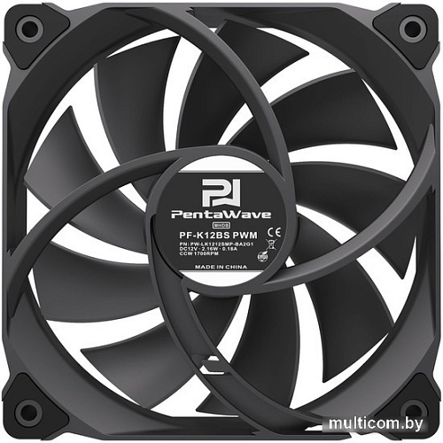 Вентилятор для корпуса PentaWave PF-K12BS PWM