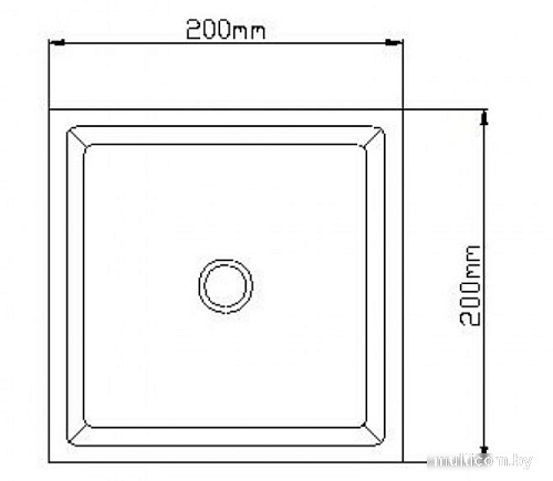 Душевая лейка Wisent WP304-20