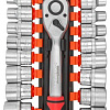 Набор трещотка с головками BaumAuto BM-019-5MSA (19 предметов)