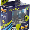 Галогенная лампа Маяк H4 12V-60/55W White Vision +150% 2шт