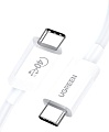 Кабель Ugreen US506 40113 USB Type-C - USB Type-C (0/.8 м, белый)