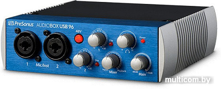 Аудиоинтерфейс Presonus AudioBox USB 96