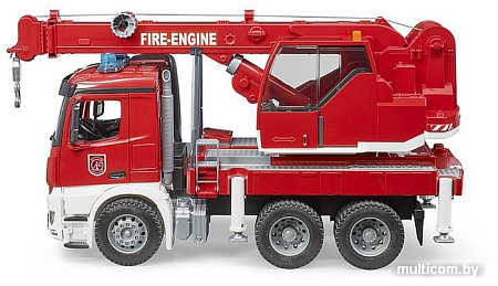 Bruder MB Arocs fire service crane 03675