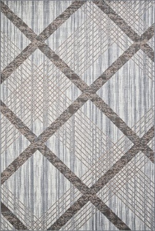 Ковер для жилой комнаты Merinos Sierra F351-STAN-CREAM-BLUE (1.5х3)