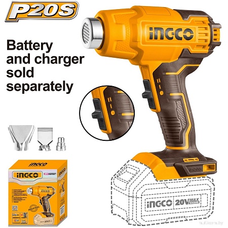 Промышленный фен Ingco HGLI2002 (без АКБ)