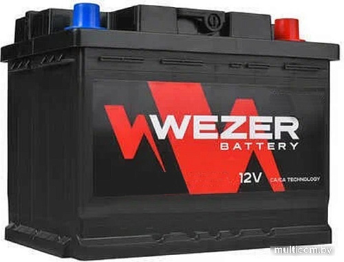 Автомобильный аккумулятор Wezer WEZ62500R (62 А·ч)