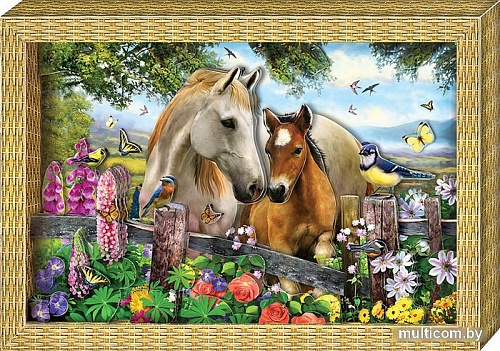 Набор для создания поделок/игрушек Клеvер Я люблю лошадок АБ 21-115