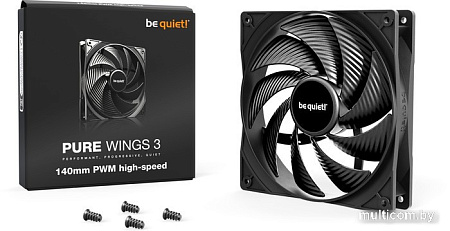 Вентилятор для корпуса be quiet! Pure Wings 3 140mm PWM high-speed BL109